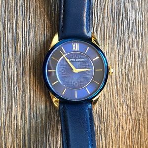 Filippo Loreti BRAND NEW Unworn Navy Watch